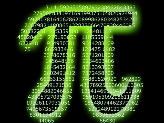Récords en la memorización del número Pi