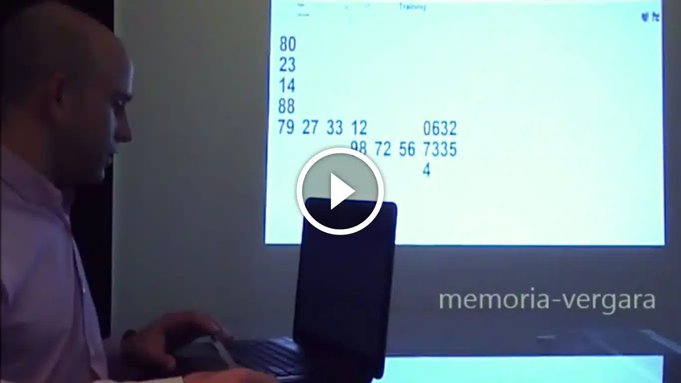 Escuela de la Memoria | ¡Un récord mundial! Memorización de 31 dígitos en 4 segundos