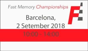 Escuela de la Memoria | Campeonato de Memoria Rápida Fast Memory Championships 2018