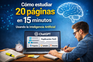 Escuela de la Memoria | Cómo usar ChatGPT para estudiar un tema en 15 minutos